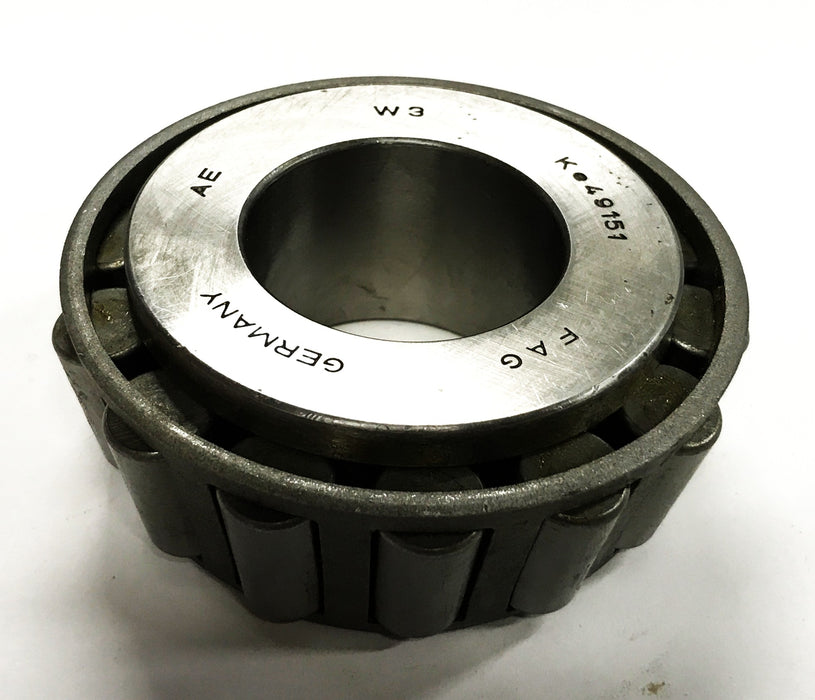 FAG Tapered Roller Bearing Cone AE W3 K-49151 NOS