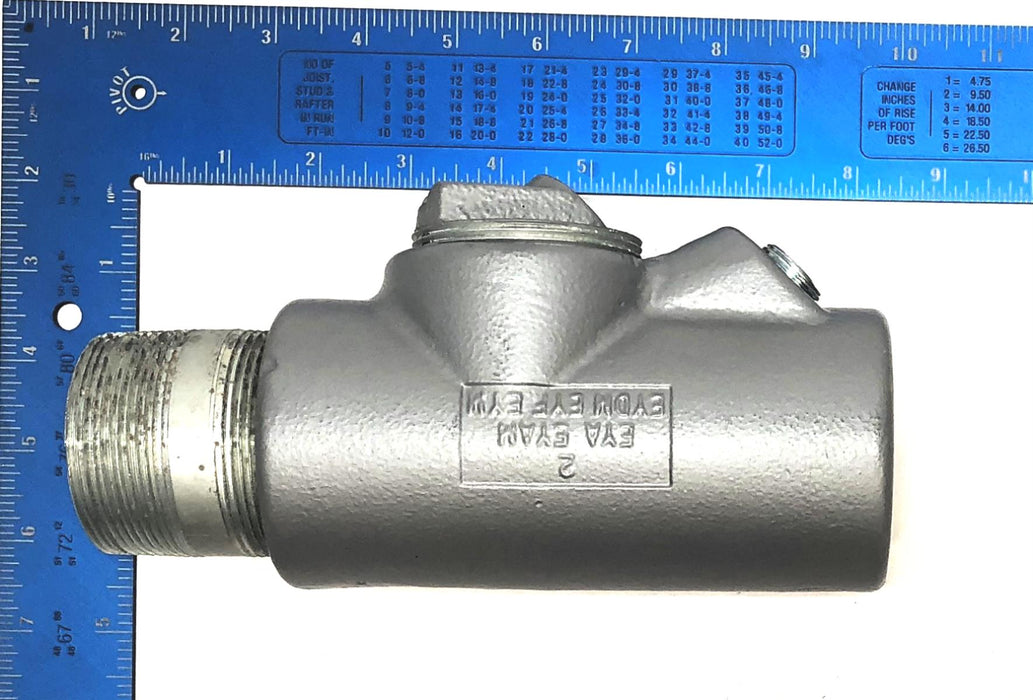 Appleton 2" Conduit Sealing Fitting W/ Drain EYDM-200 NOS
