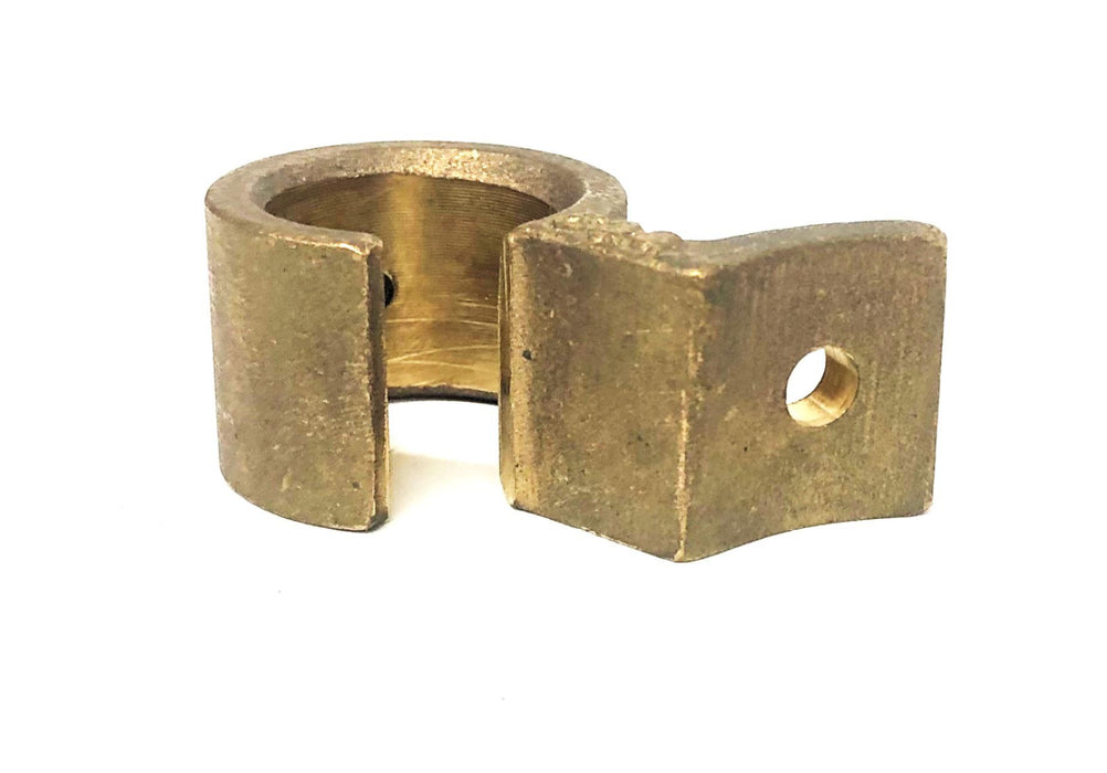 Unbranded Brass Tube Bracket 1X2.09 Inch [Lot of 5] NOS