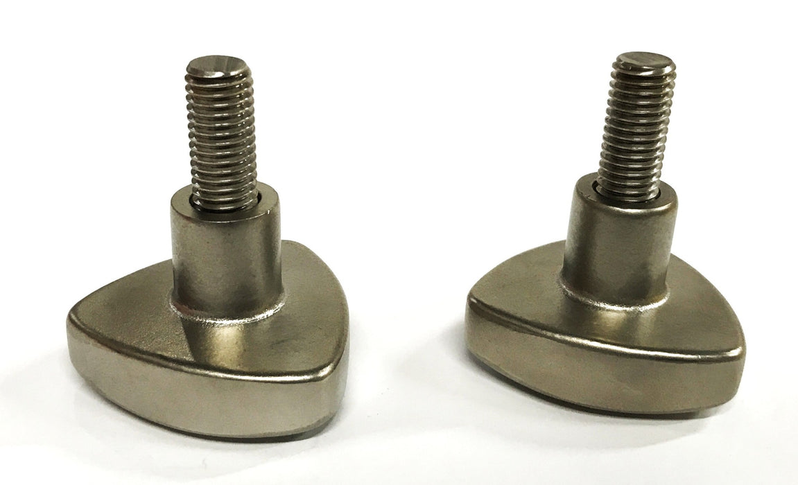 Unbranded 1 inch Triangle Knob Thumb Screw 32720389 [Lot of 2] NOS