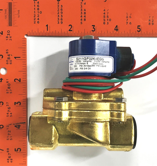 GC Valves 2-Way 3/4 inch Solenoid Valve S211GF02K4EG5 NOS
