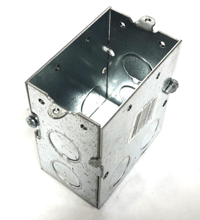 Leviton 20A-125V Brass Floor Box Assembly 022-25349-TFB NOS
