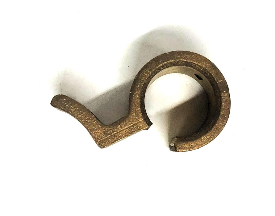 Unbranded Brass Tube Bracket 1X2.09 Inch [Lot of 4] NOS
