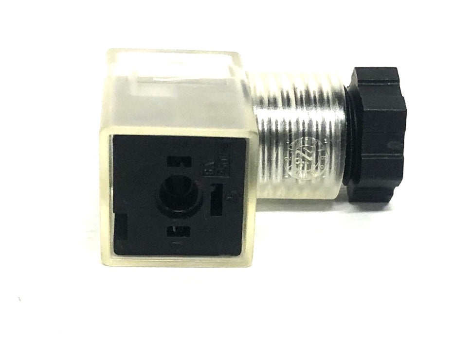 Parker 3 Pin 24VAC LED Solenoid Coil Connector PS294679BP [Lot of 3] NOS