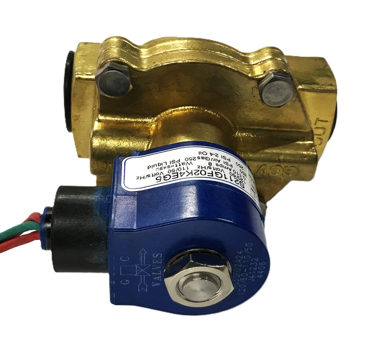 GC Valves 2-Way 3/4 inch Solenoid Valve S211GF02K4EG5 NOS