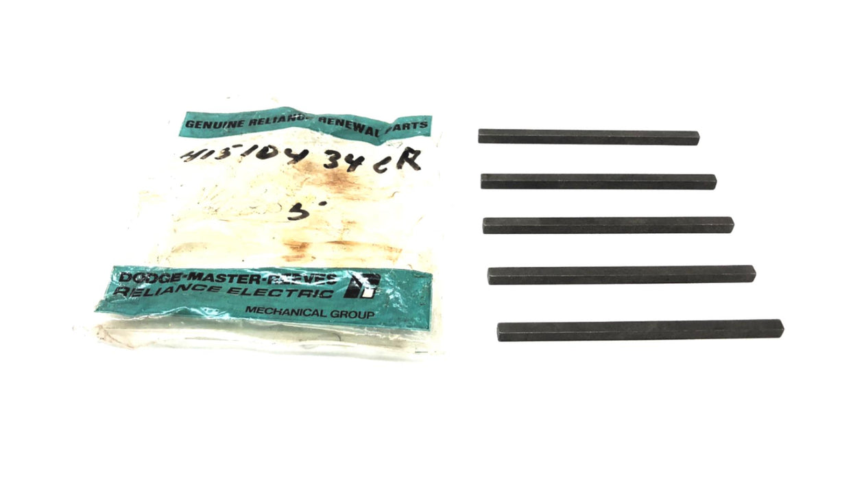 Dodge Master Reaves Renewal Pack of (5) Key For Keyway 41510434CR NOS