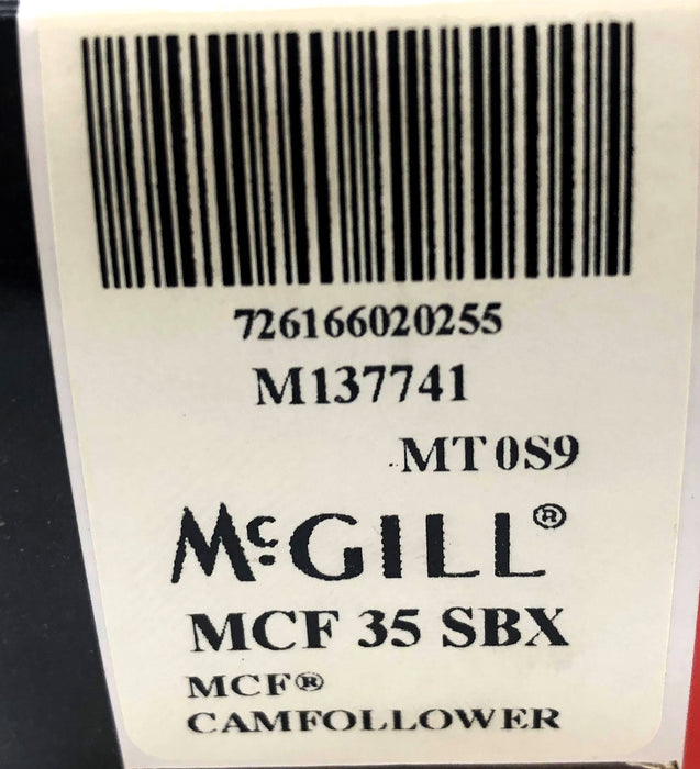 McGill Cam Follower With Hardware MCF35SBX NOS