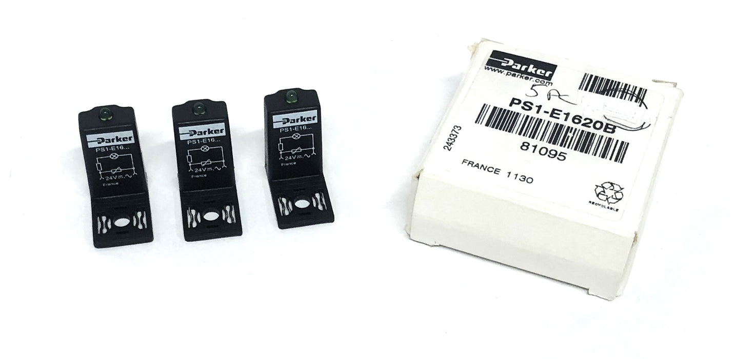 Parker Solenoid Valve PS1-E1620B [Lot of 3] NOS