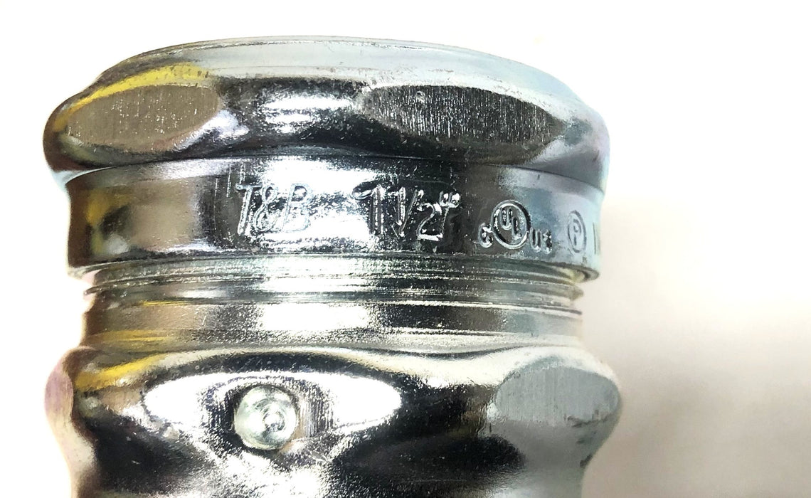 Thomas & Betts Compression Type Coupling 1-1/2 Inch [Lot of 6] NOS