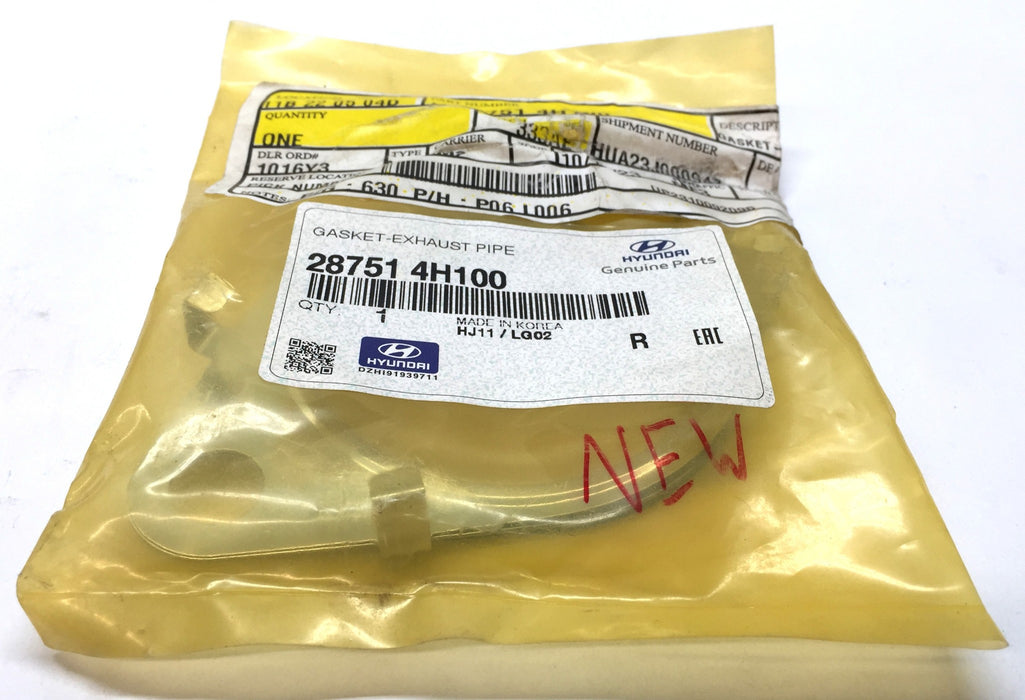 Hyundai Exhaust Pipe Gasket 28751 4H100 NOS