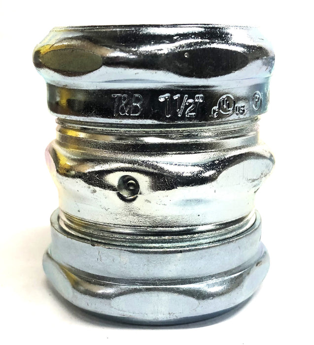 Thomas & Betts Compression Type Coupling 1-1/2 Inch [Lot of 6] NOS