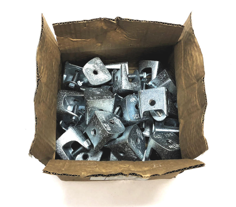 ECN Korns Box of (25) 2-1/2" Beam Clamp KNKBC-104 NOS