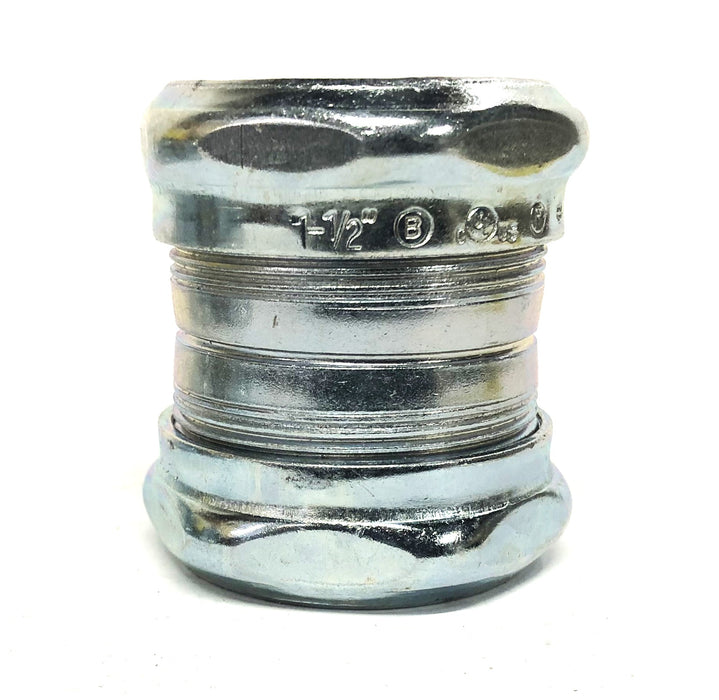 Bridgeport Compression Type Coupling 1-1/2 Inch [Lot of 11] NOS