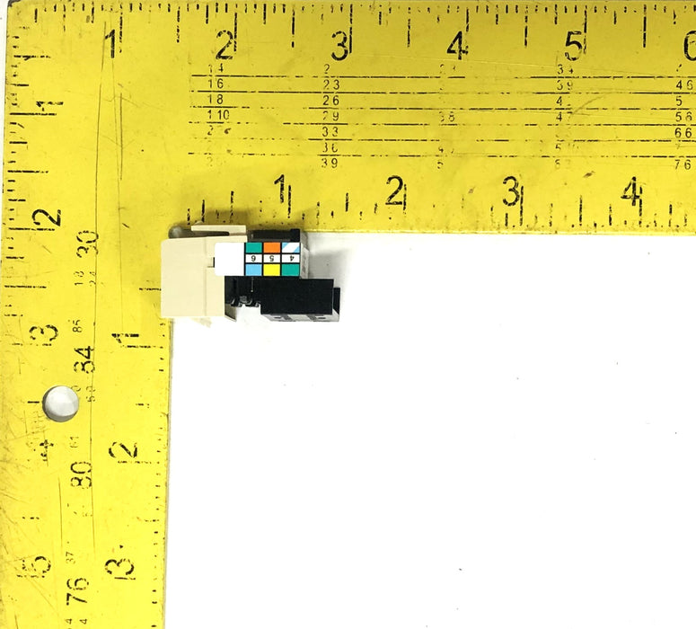 Leviton Ivory Voice Grade Snap-In Jack C20-41106-RI6 [Lot of 10] NOS