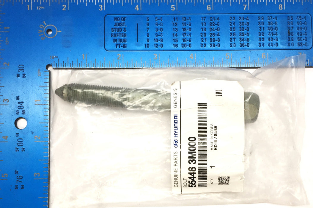 Hyundai Stay Bracket Bolt 55448 3M000 NOS