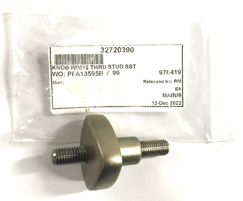 Unbranded 1 inch Triangle Thru Stud Knob 32720390 NOS
