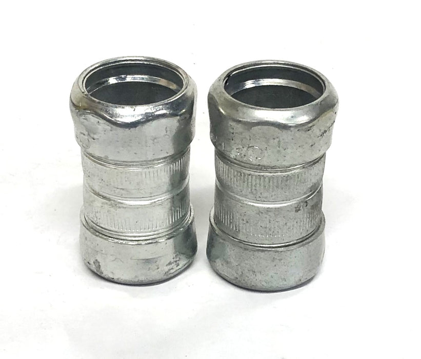 Thomas & Betts 1-1/4 Inch Compression Type Coupling TK114-E [Lot of 2] NOS