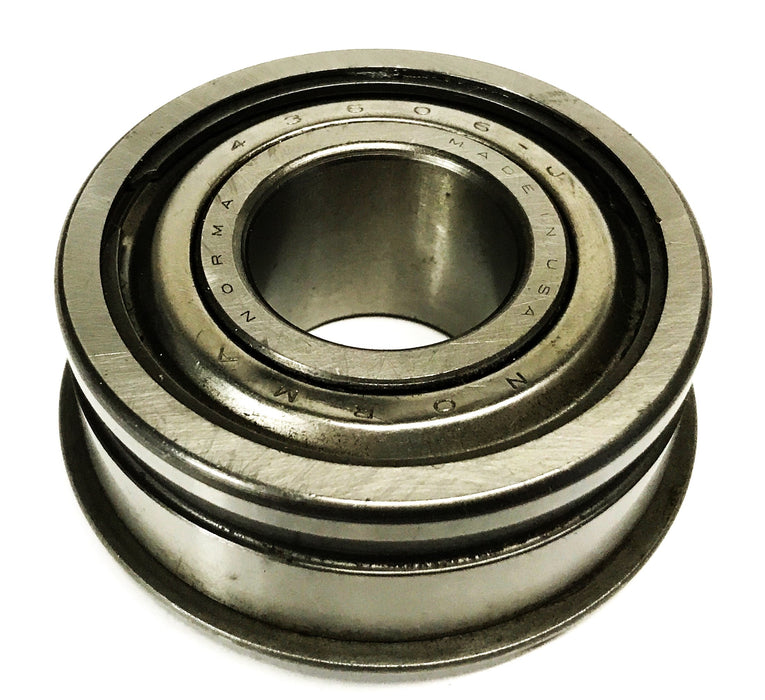 Norma Single Row Ball Bearing W/ Snap Ring 43606-J NOS