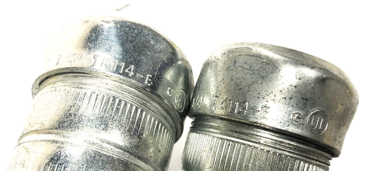 Thomas & Betts 1-1/4 Inch Compression Type Coupling TK114-E [Lot of 2] NOS