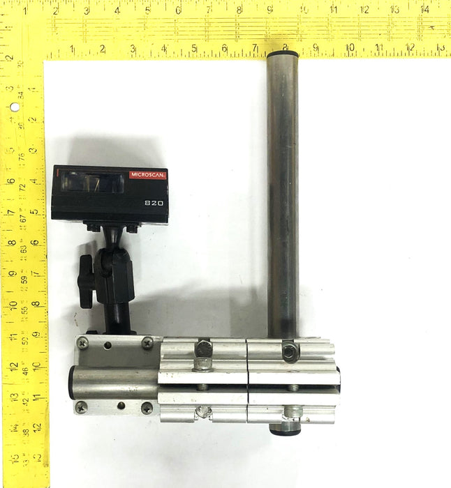 Microscan 10-28VDC 3 WATTS MAX MS-820 Barcode Scanner FIS-0820-0003 USED