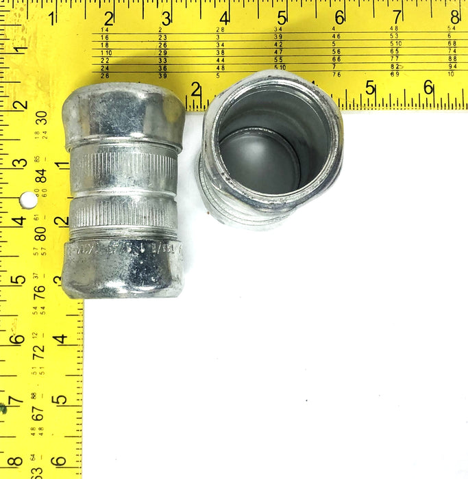 Thomas & Betts 1-1/4 Inch Compression Type Coupling TK114-E [Lot of 2] NOS