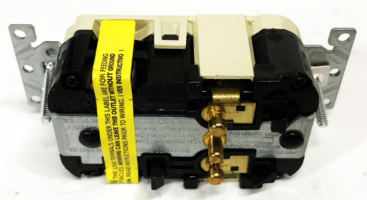 Leviton Ivory Hospital Grade Self-Test Receptacle MGFN1-HGI NOS