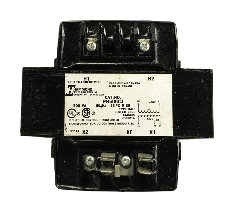 Hammond 500V Voltage Transformer PH500CJ NOS