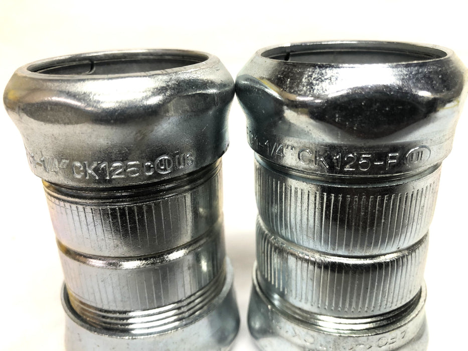 AFC 1-1/4 Inch Compression Type Coupling CK125/CK125-F [Lot of 2] NOS