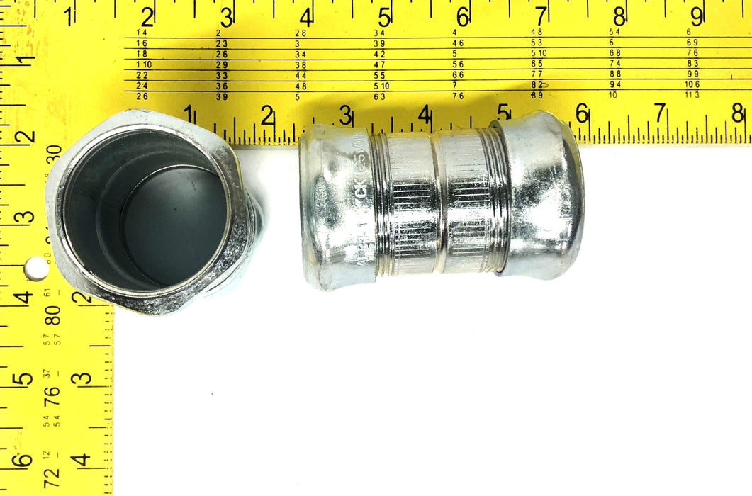 AFC 1-1/4 Inch Compression Type Coupling CK125/CK125-F [Lot of 2] NOS
