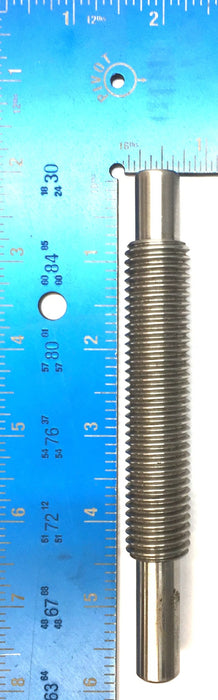 Unbranded 6" Length x 9/16" Shaft End x 3/4" Coarse Threaded Machine Shaft NOS
