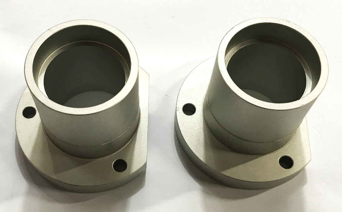 Unbranded Aluminum Flanged Bushing 2F-08-004B [Lot of 2] NOS