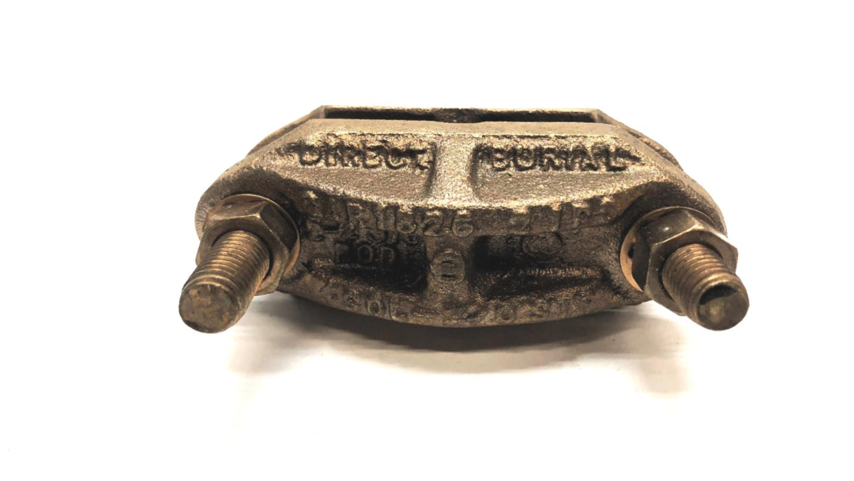Direct Burial Grounding Clamp 4S0L-2/0STR NOS