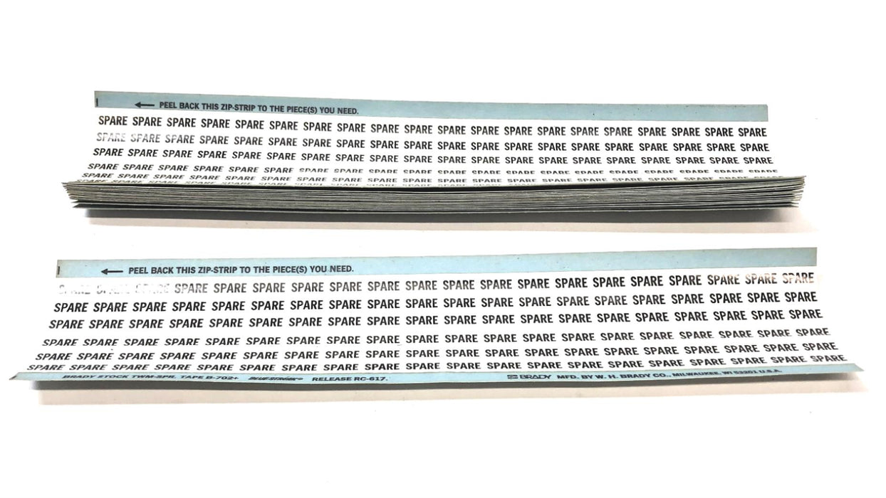 Brady Box of (16) B-500 SPARE Wire Marker Label Cards TWM-SPR NOS