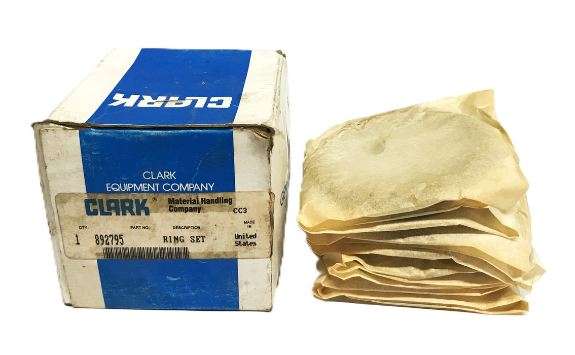 Clark Forklift .020 Ring Set 892-795 NOS