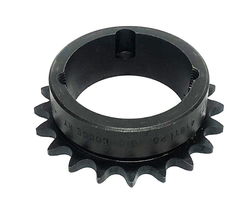 Dodge 100375 1610 Tapered Bushed Roller Chain Sprocket 41BTL20 NOS