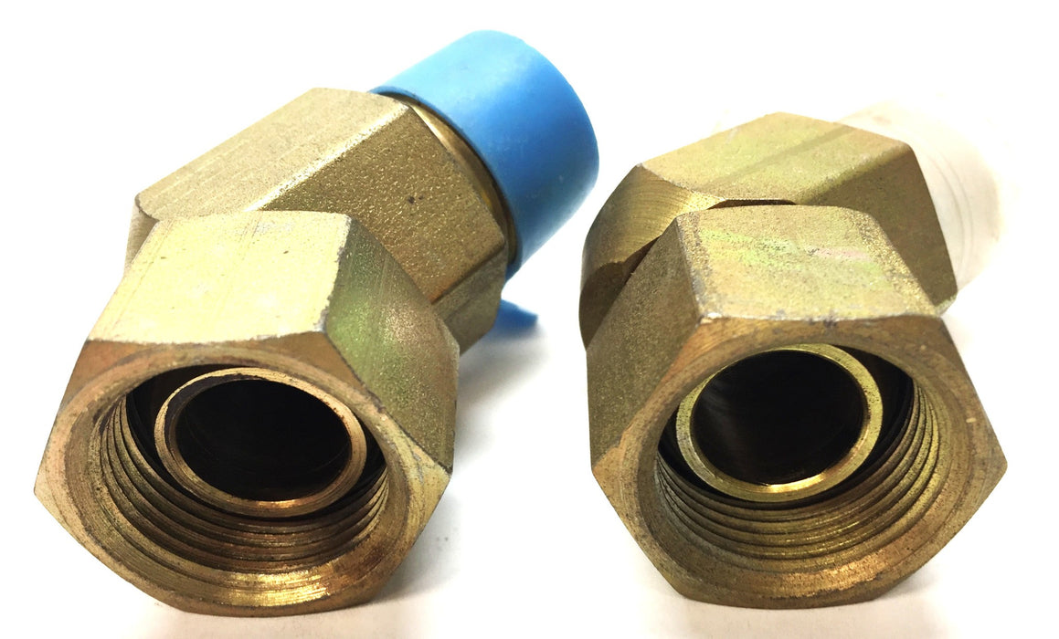 PMI 1" x 1" Male/Female 45 Degree Elbow TC12 [Lot of 2] NOS