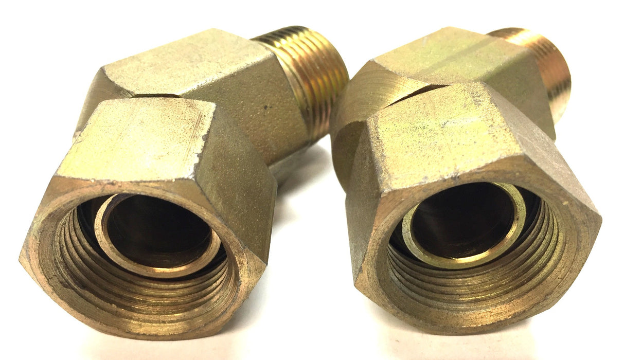 PMI 1" x 1" Male/Female 45 Degree Elbow TC12 [Lot of 2] NOS