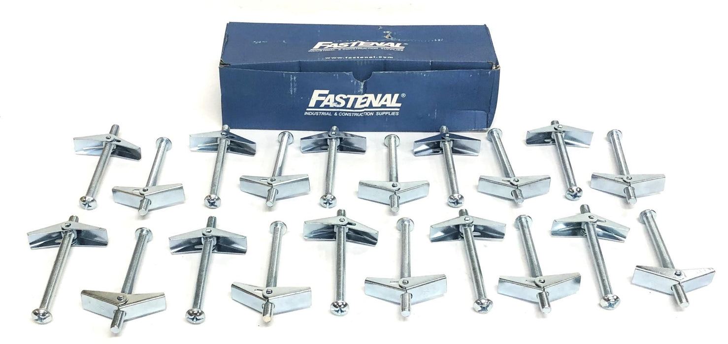 Fastenal Box of 20 3/8x5 Togglebolt 51680 NOS