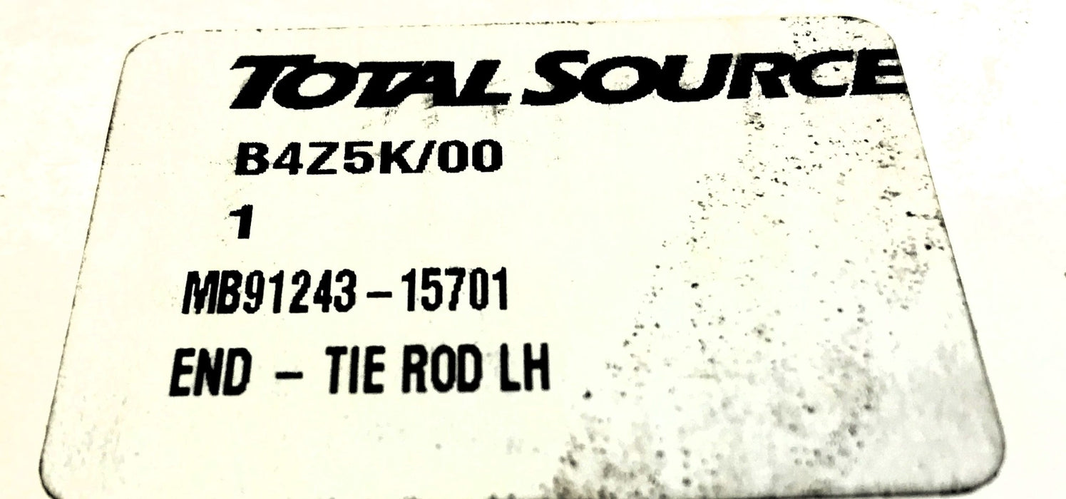 Total Source LH Tie Rod End MB91243-15701 NOS