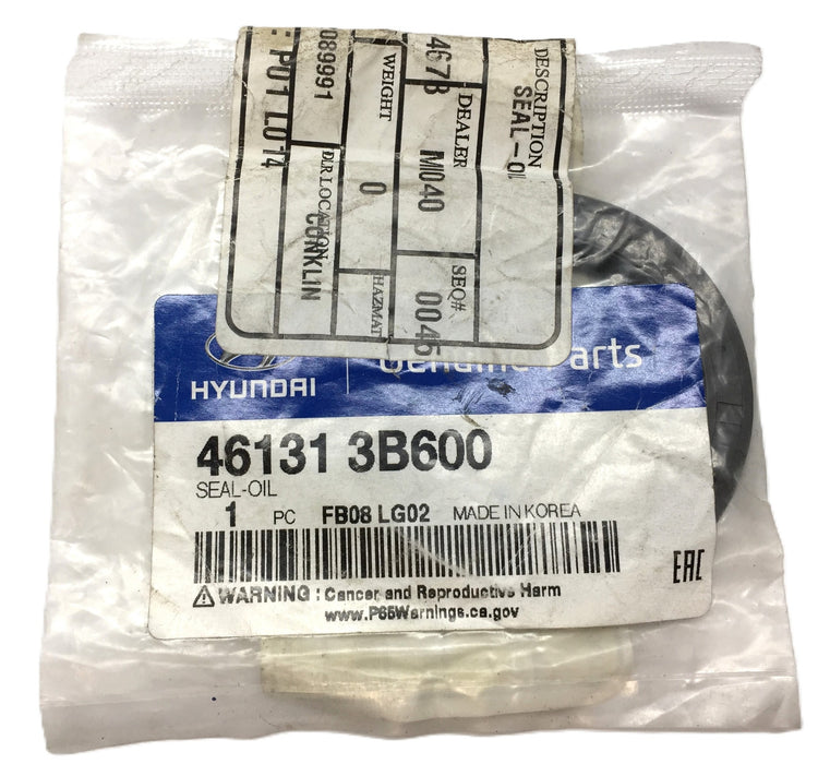 Hyundai Oil Seal 46131 3B600 NOS
