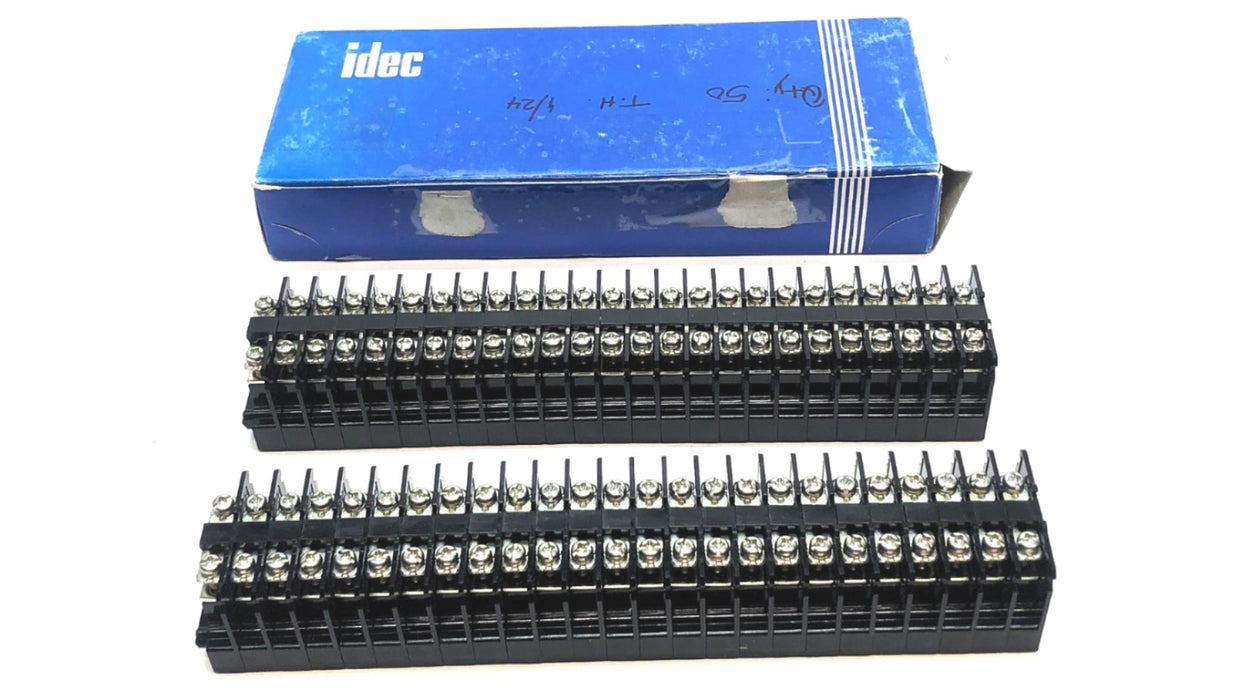 IDEC Box of (50) Panblock Terminals BN15MW PN50 NOS