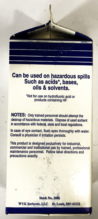 NSF Super Sorbent Liquid and Oil Absorbent and Traction Agent [Lot of 5] NOS