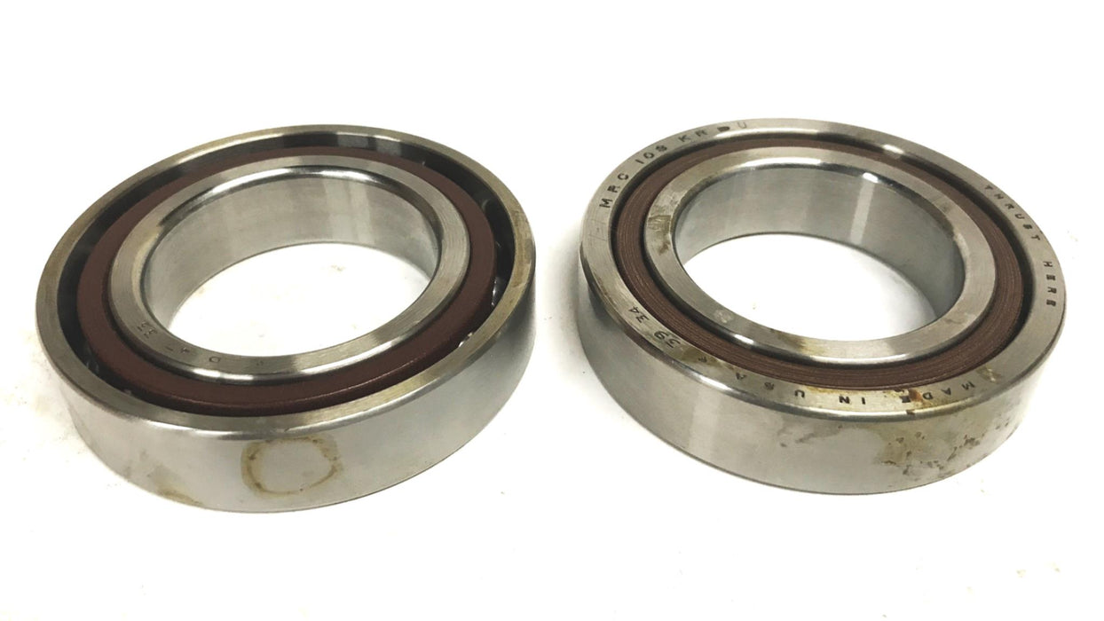 MRC Angular Contact Ball Bearing Pair 108KRDU-ABEC7 NOS