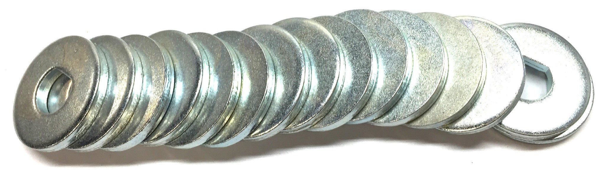Unbranded 24.9mm O.D x 2.89mm Thickness Zinc Plated Washer Pack (15pcs) 728B NOS