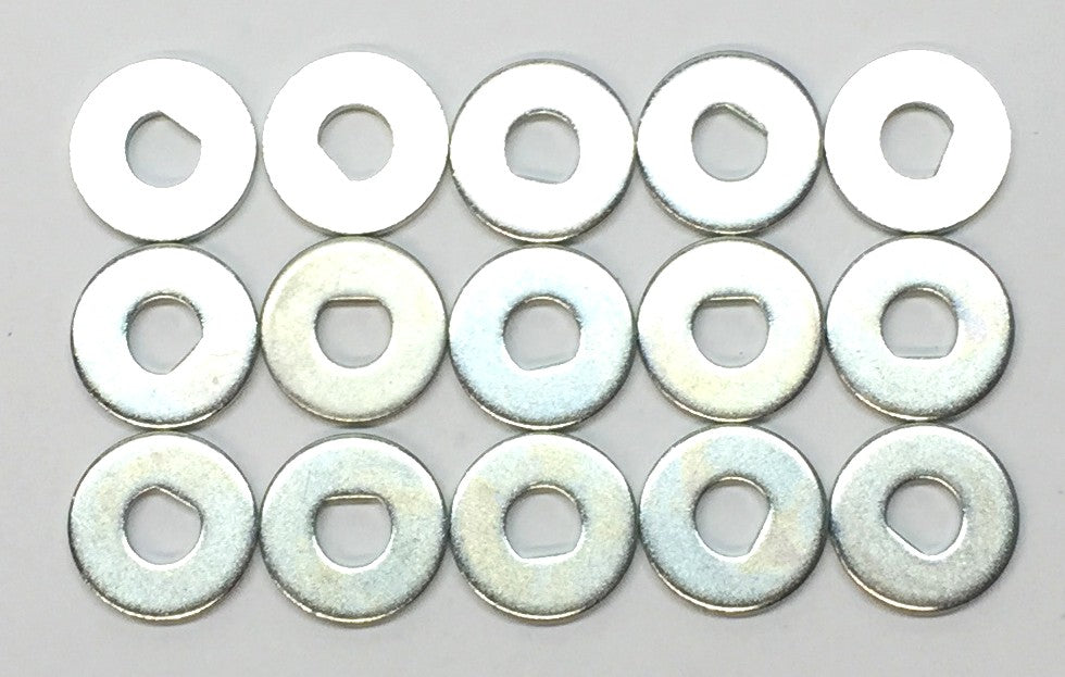 Unbranded 24.9mm O.D x 2.89mm Thickness Zinc Plated Washer Pack (15pcs) 728B NOS