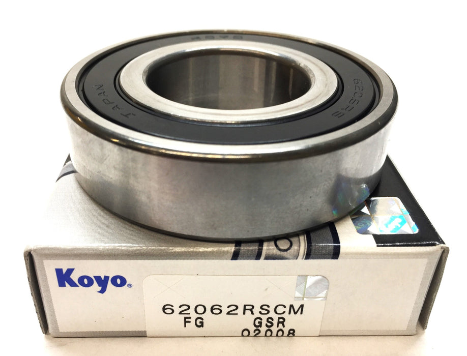 Koyo Sealed Roller Ball Bearing 62062RSCM NOS
