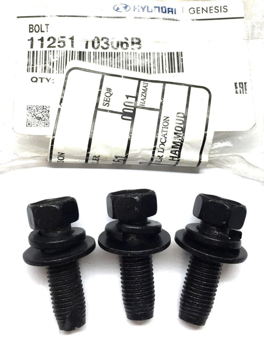 Hyundai Bolt 11251 10306B (1125110306B) [Lot of 3] NOS