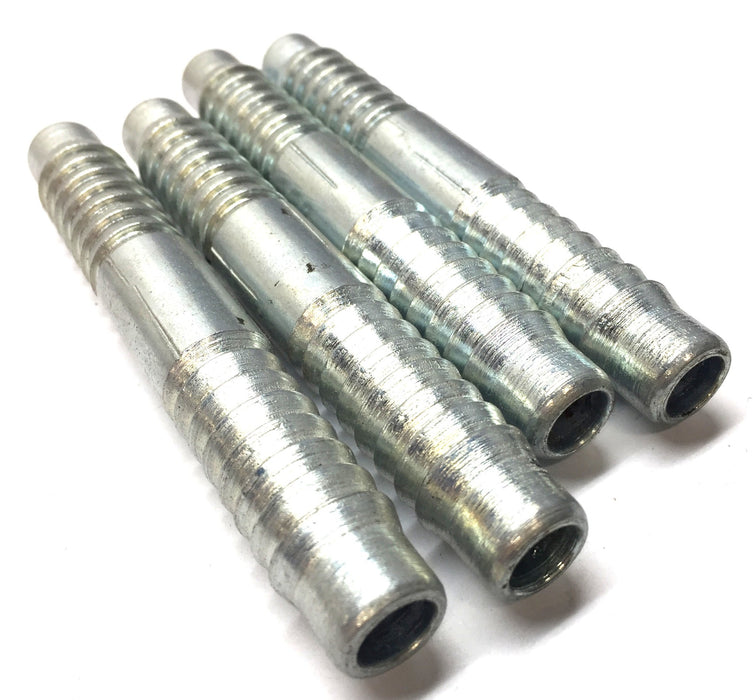 Unbranded 3.77" x .50" Barbed Hose Connector [Lot of 4] NOS