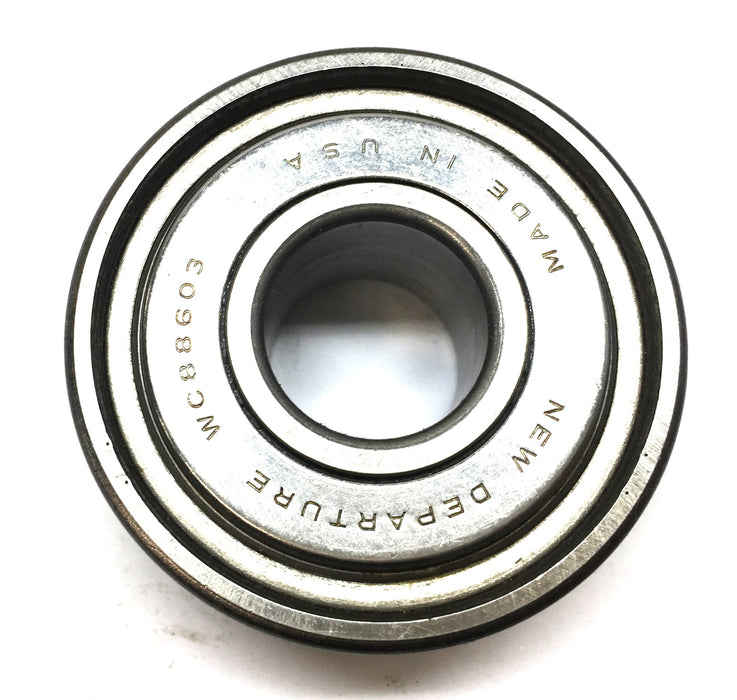 New Departure Dual-Sided Sealed Roller Ball Bearing WC88603 NOS
