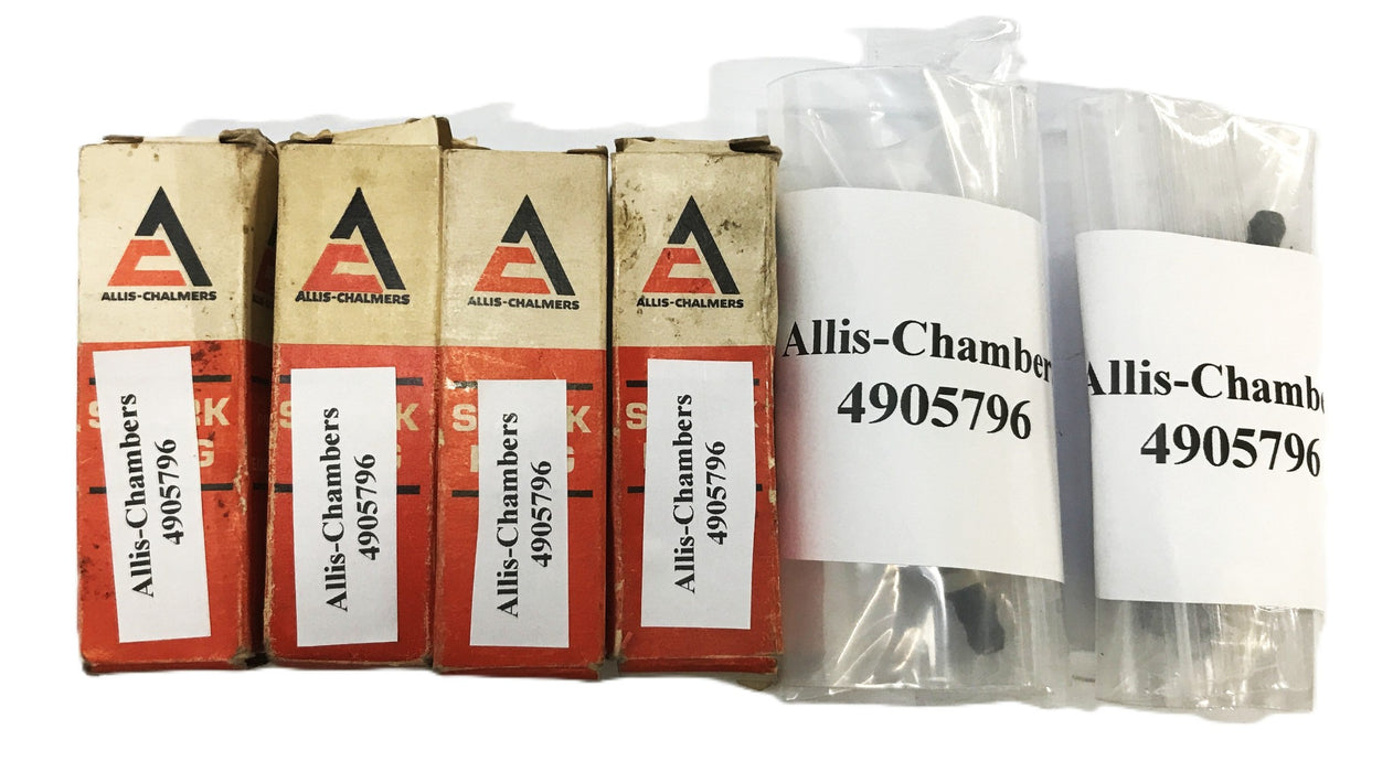 Allis-Chambers Spark Plugs 4905796 [Lot of 6] NOS
